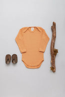 Organic by Feldman | Baby Body Langarm | Play of Colors (Ochre)