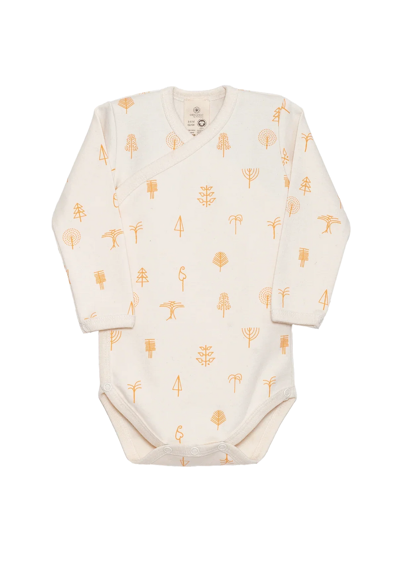 Organic by Feldman | Wrap Body Langarm | Protective Forest