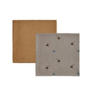 OYOY Toucan Muslin - Pack of 2 Musselintücher