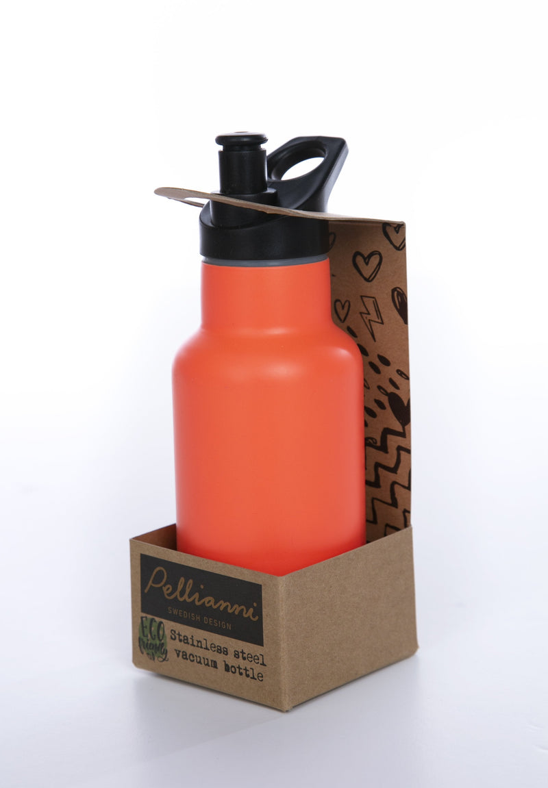 PELLIANNI – EDELSTAHL-THERMOSFLSCHE "ORANGE" (350 ML)