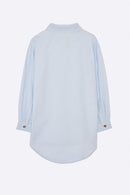 Petra Bluse in hellblau für Kinder