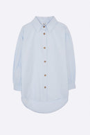 Petra Bluse in hellblau für Kinder