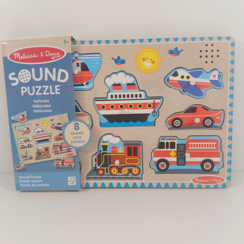 Melissa & Doug Holzpuzzle mit Sound