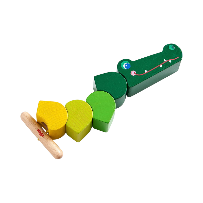 threading game crocodile