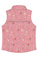 petit piao | Weste | Dusty Rose Strawberry AOP