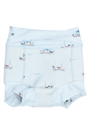petit piao | Schwimmwindel | Illusion Blue Boat AOP