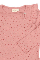 petit piao | Kleid | Dusty Rose Heart AOP