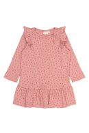 petit piao | Kleid | Dusty Rose Heart AOP