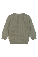 petit piao | Cardigan | Dusty Moss