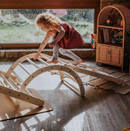 Kletterling "Pandaling" Set (aus Kletterdreieck, Rutsche und Kletterbogen)