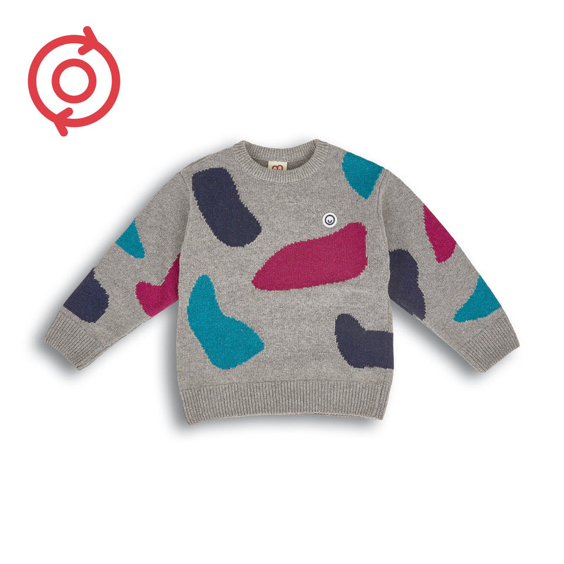 *Refurbished* Kids pattern knit sweater