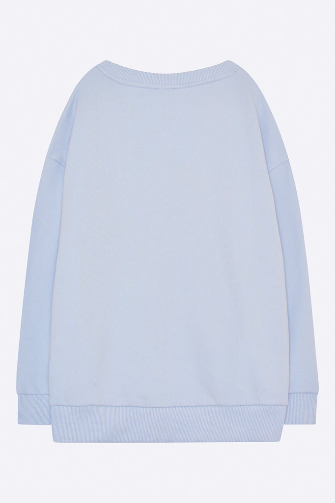 Paula Sweater in sky blue for children