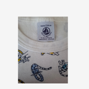 Petit Bateau kurzärmeliges T-Shirt mit Tiermotiv, Größe 116
