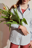 Petra Bluse in hellblau für Kinder