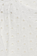 Phoebe Bluse aus weisser Broderie Anglaise für Kinder