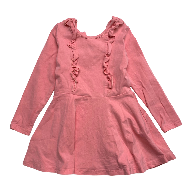 Gugguu tricot dress, salmon pink | 92cm