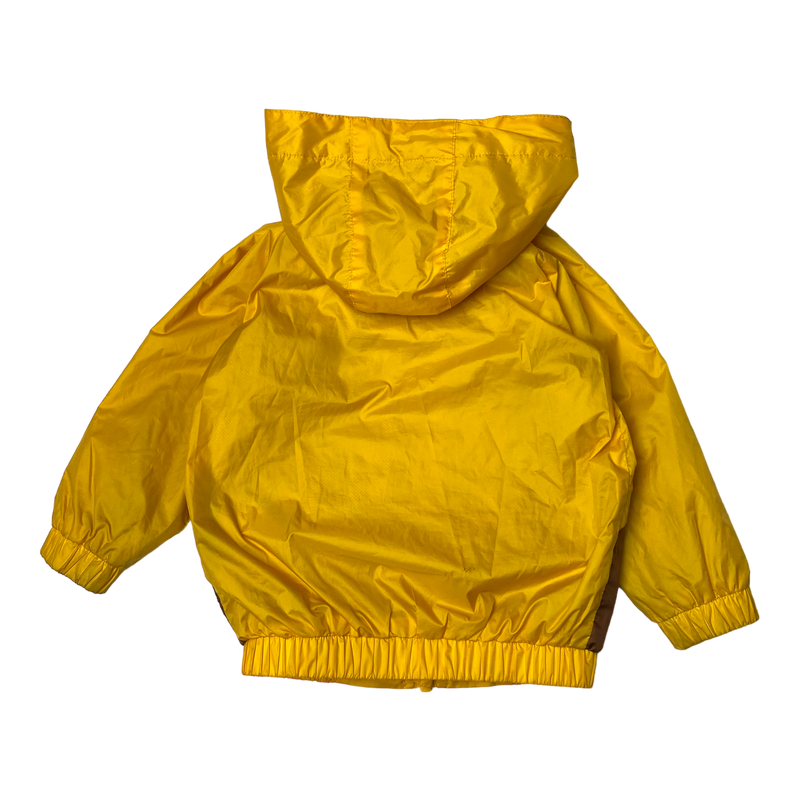 Mini Rodini windbreaker jacket, yellow | 89/86cm