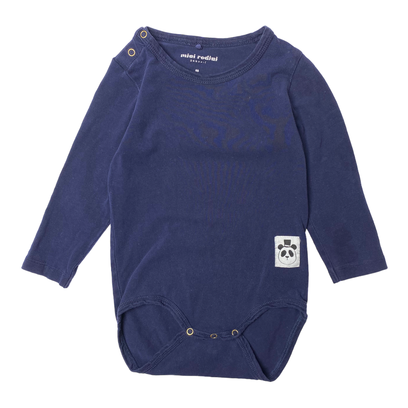 Mini Rodini basic body, midnight blue | 68/74cm 