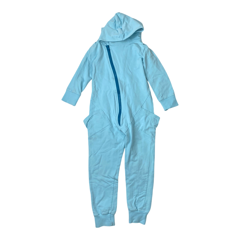 Gugguu sweat jumpsuit, sky blue | 116cm