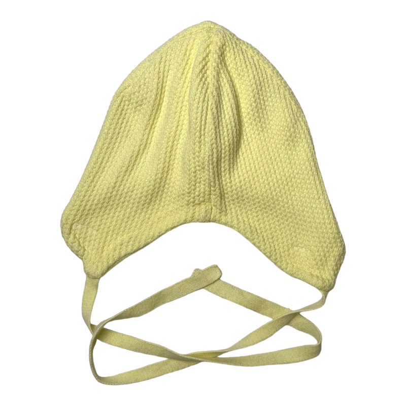 Gugguu cotton knitted beanie, light yellow | 44/45cm