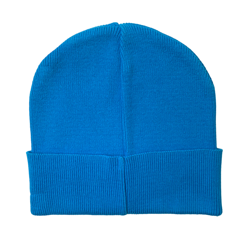 Gugguu cotton knitted beanie, deep sky blue | 54/55cm