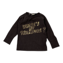 Papu shirt, dark brown | 86/92cm