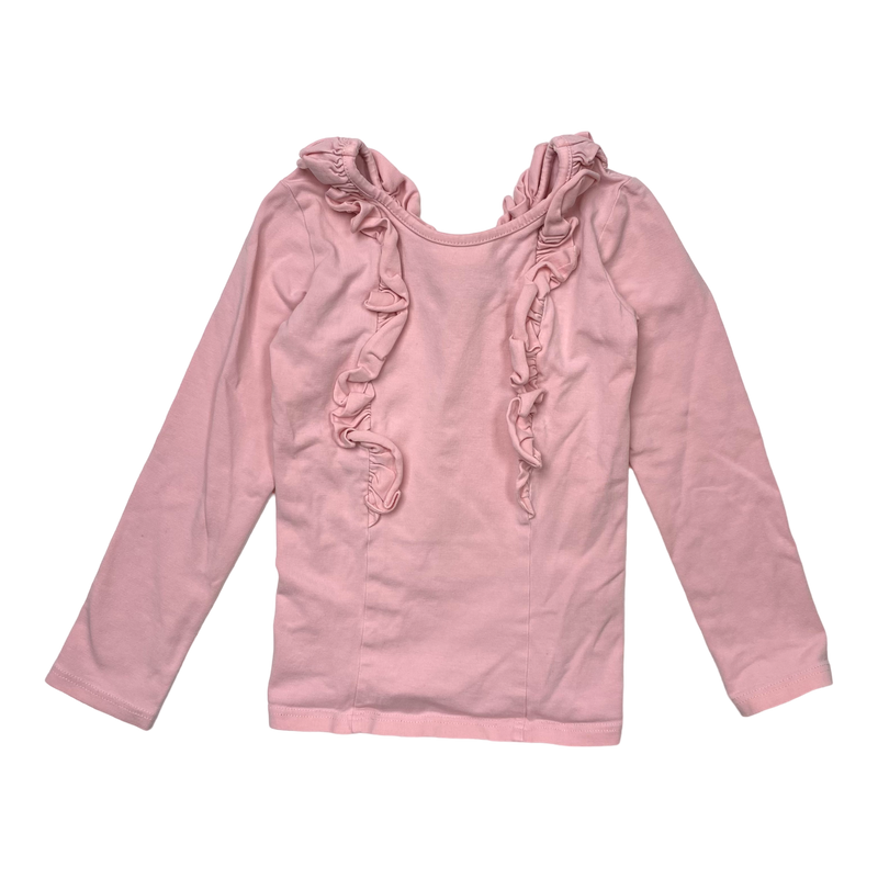 Gugguu frill shirt, pink | 92cm