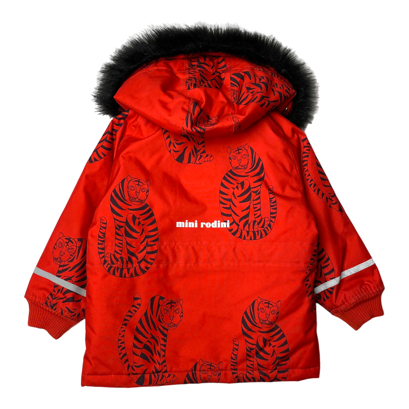 Mini Rodini K2 winter parka, tiger | 92/98cm