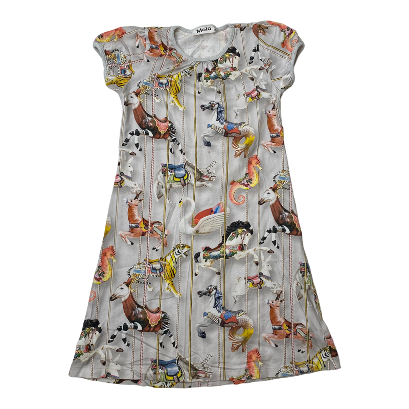 Molo t-shirt dress, carousel | 134/140cm