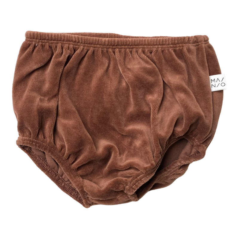 Mainio velor bloomers, chocolate | 86/92cm