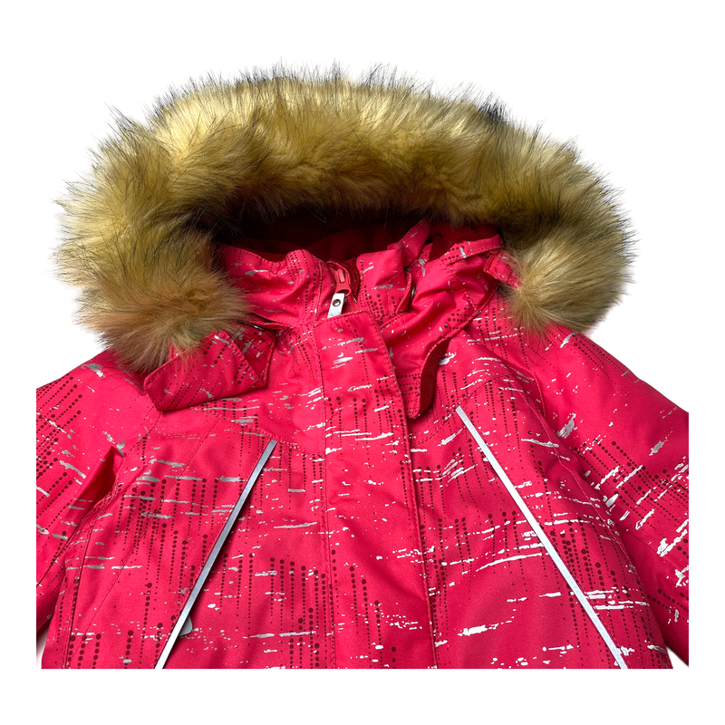 Reima Silda winter jacket, raspberry | 92cm