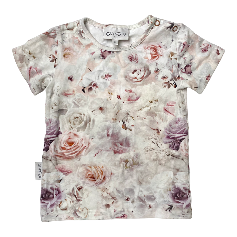 Gugguu t-shirt, flowers | 92cm