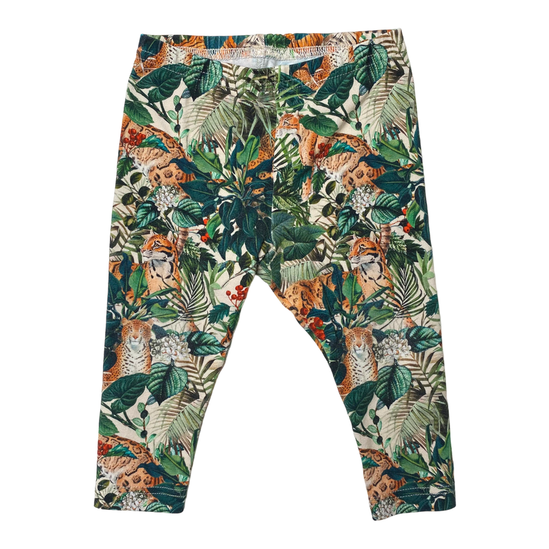 Metsola leggings, jungle | 74/80cm