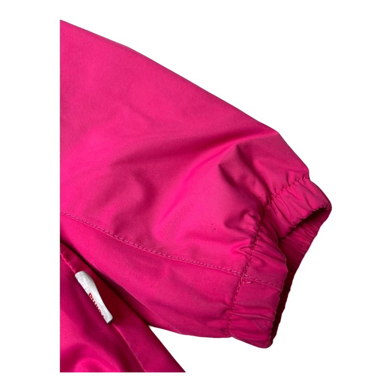 Reima shell jacket, deep pink | 128cm