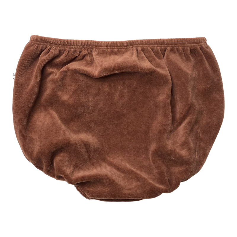 Mainio velor bloomers, chocolate | 86/92cm