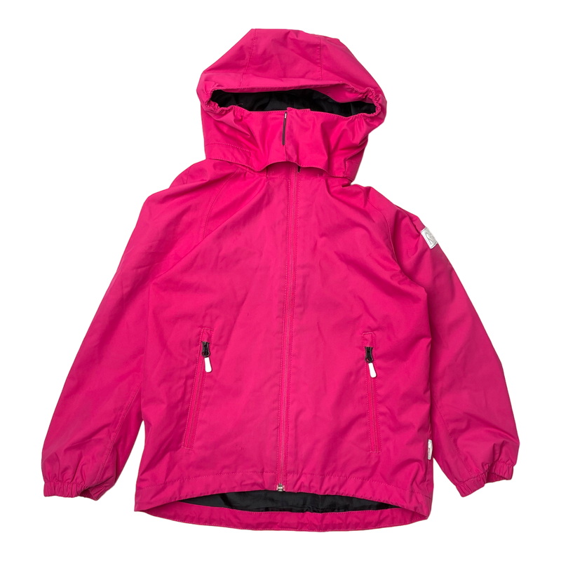 Reima shell jacket, deep pink | 128cm