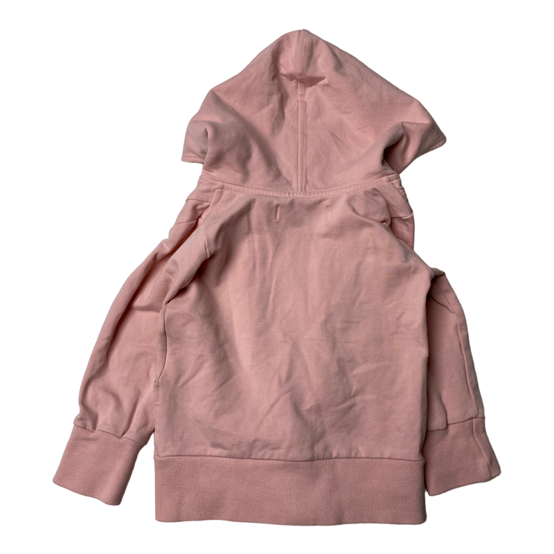 Gugguu zipper hoodie, pink | 86cm