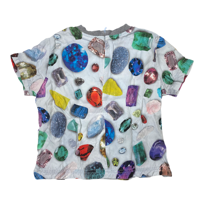 Molo woven t-shirt, diamonds | 92/98cm