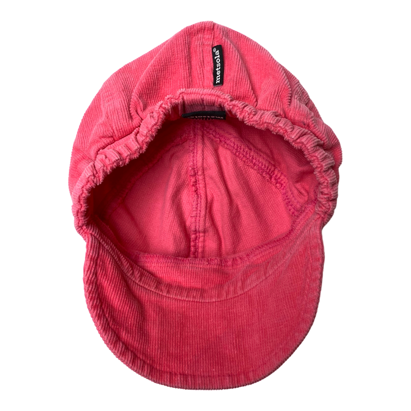 Metsola corduroy cap, hot pink | 50/52cm