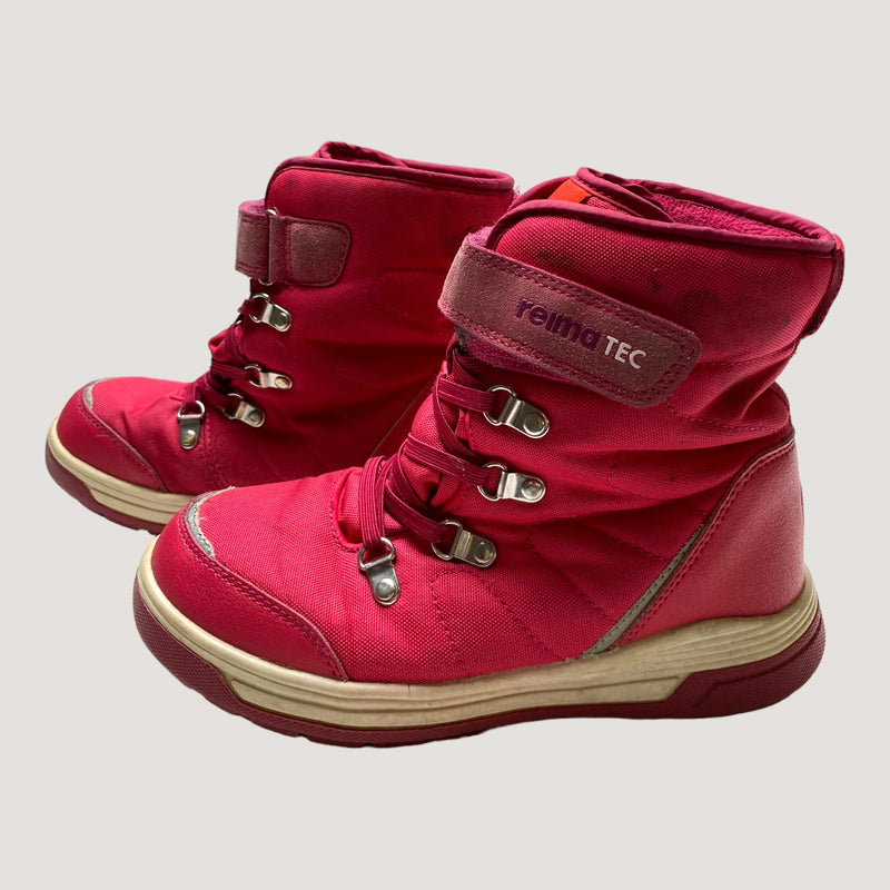 Reima padded winter boots, hot pink | 35