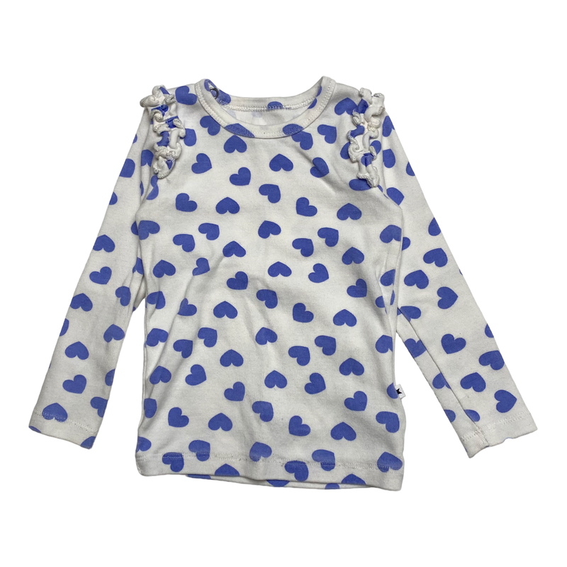 Molo shirt, hearts | 80cm 