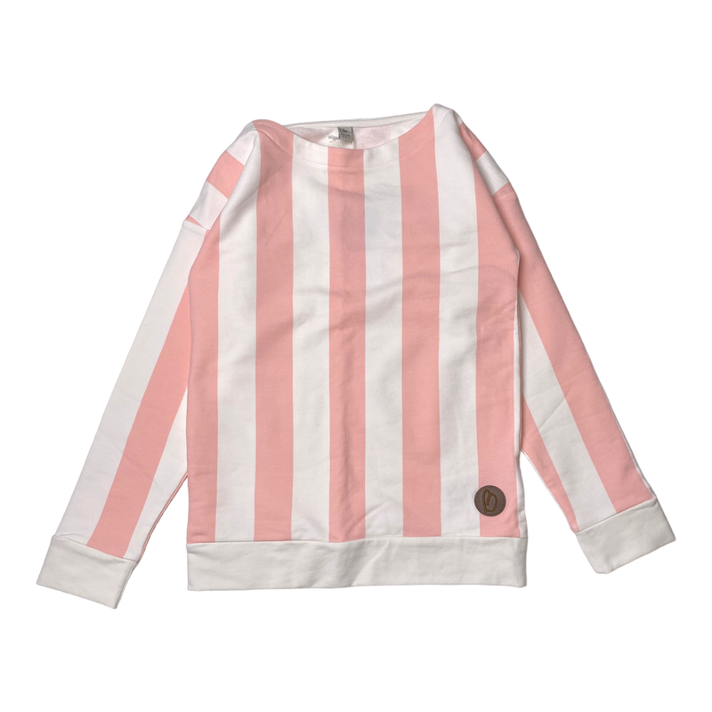 Blaa sweatshirt, stripes | 122/128cm