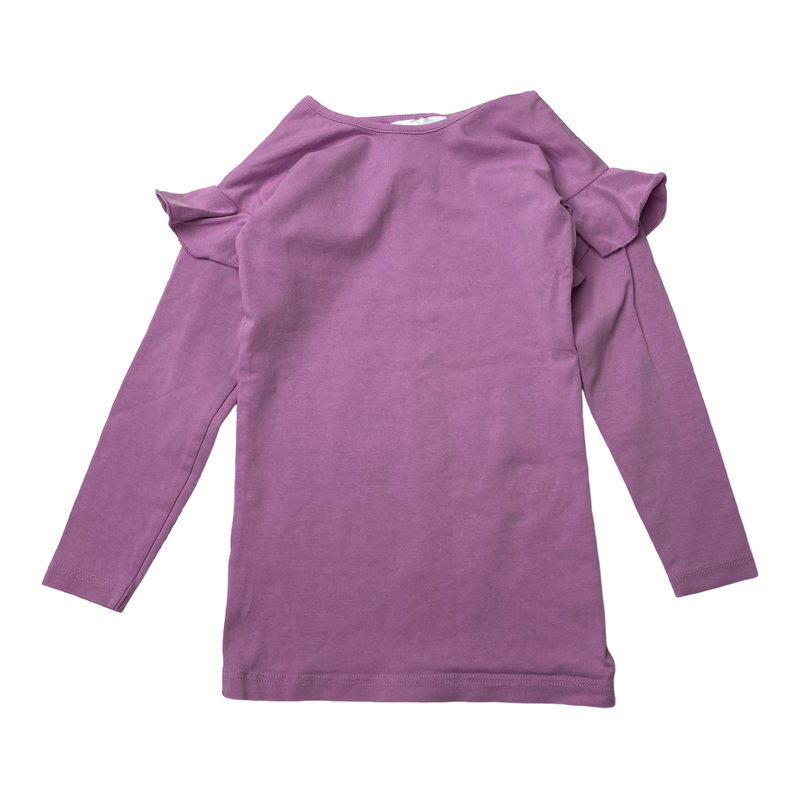 Gugguu frill shirt, orchid | 104cm