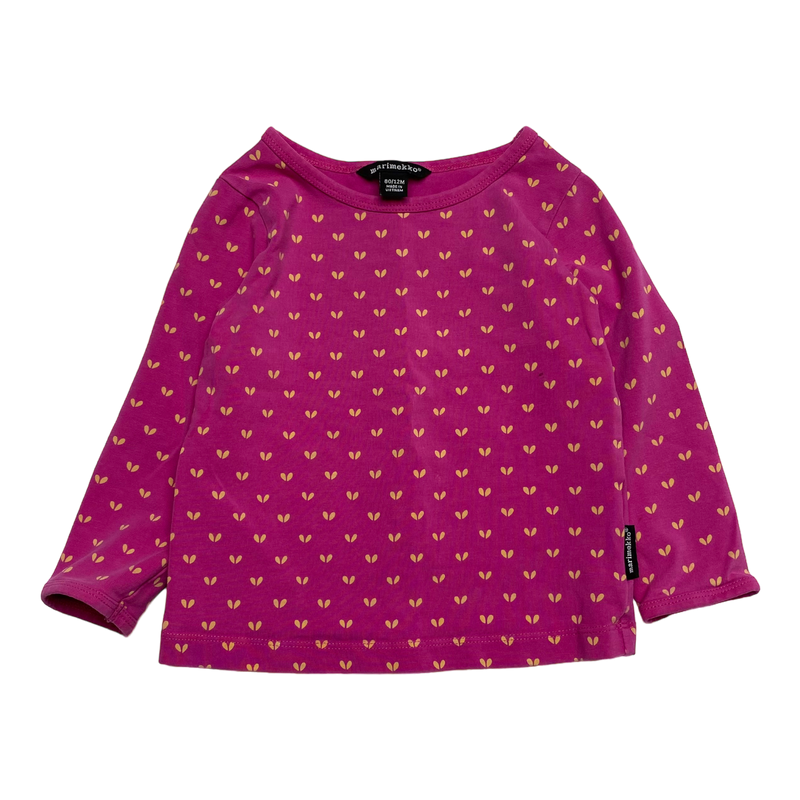 Marimekko shirt, hot pink | 80cm