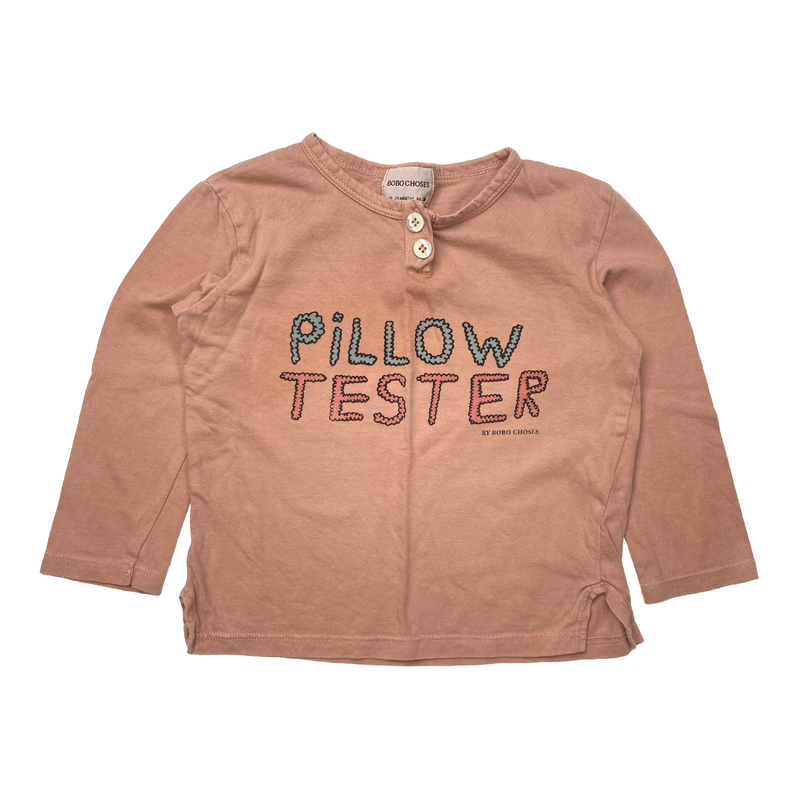 Bobo Choses shirt, pillow tester | 86cm