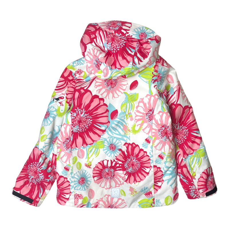 Reima roxana winter jacket, flowers | 134cm