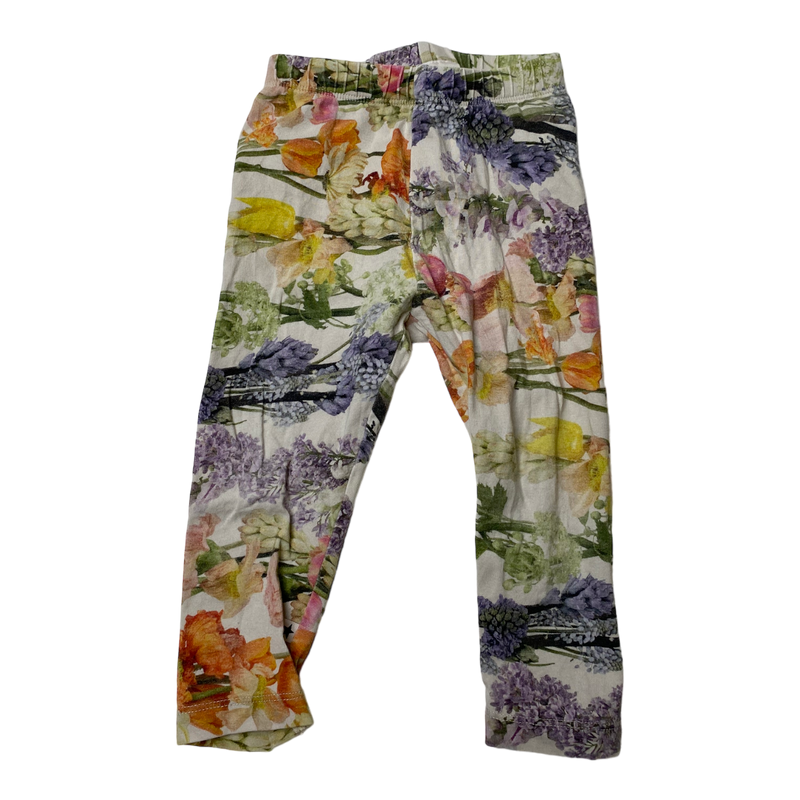 Molo stefanie leggings, rainbow bloom | 80cm