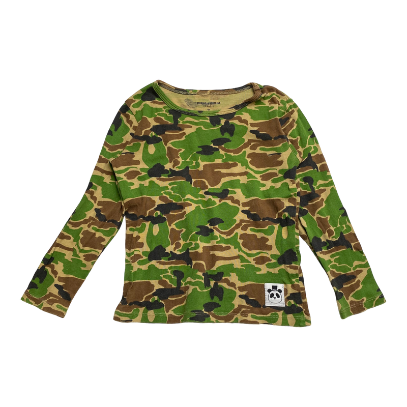 Mini Rodini shirt, camo | 104/110cm