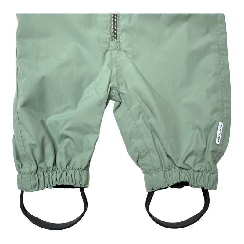 Mini A Ture walentya pants, granite green | 68cm