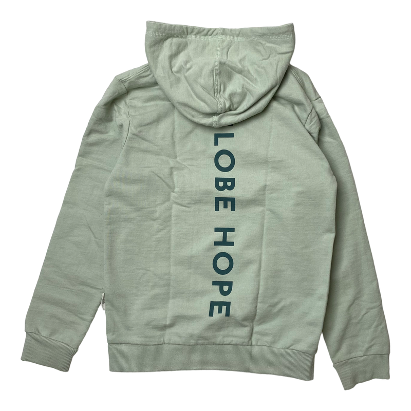 Globe Hope hoodie, light green | 134/140cm